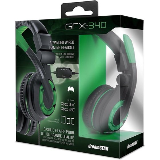 DreamGear GRX-340 Advanced Wired Gaming Headset for Xbox One - Shop Video Games
