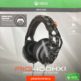 Plantronics RIG 400HX Stereo Gaming Headset for XBOX One, Headphones with Mic, Camouflage Urban Camo (New Open Box) - Shop Video Games