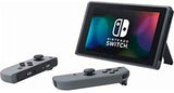 Nintendo Switch 32GB Console with Gray Joy Con Bundle w/Super Mario Party, Mario Kart 8 Deluxe and Steering Wheel Blue/Red 2-Pack - Shop Video Games