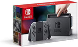 Nintendo Switch 32GB Console with Gray Joy Con Bundle w/Super Mario Party, Mario Kart 8 Deluxe and Steering Wheel Blue/Red 2-Pack - Shop Video Games
