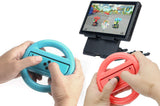 Steering Wheel for Nintendo Switch - Blue/Red (2 Pack) - Shop Video Games