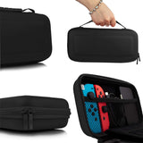 Orzly Carry Case Compatible With Nintendo Switch - BLACK Protective Hard Portable Travel Carry Case Shell Pouch for Nintendo Switch Console & Accessories - Shop Video Games