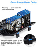 Kootek Vertical Stand for PS4 Slim/Regular Playstation 4 Cooling Fan Controller Charging Station with Game Storage and Dualshock Charger (Not for PS4 Pro) - Shop Video Games