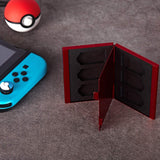 Funlab Premium Game Card Case for Nintendo Switch, Portable and Thin, Aluminum Game Storage Card Holder Box Suitable for 6 Game Cards – Red - Shop Video Games
