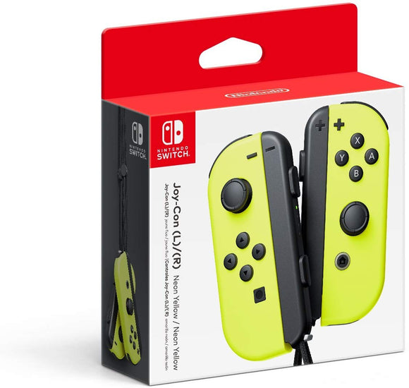 Nintendo Joy-Con (L/R) - Neon Yellow - Shop Video Games