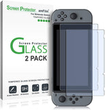 amFilm Tempered Glass Screen Protector for Nintendo Switch 2017 (2-Pack) - Shop Video Games