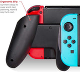 Satisfye - Accessories Compatible with Nintendo Switch - Comfortable & Ergonomic Switch Grip, Joy Con & Switch Control - #1 Switch Accessories Designed for Gamers. FREE BONUS: 4 Thumbsticks - Shop Video Games