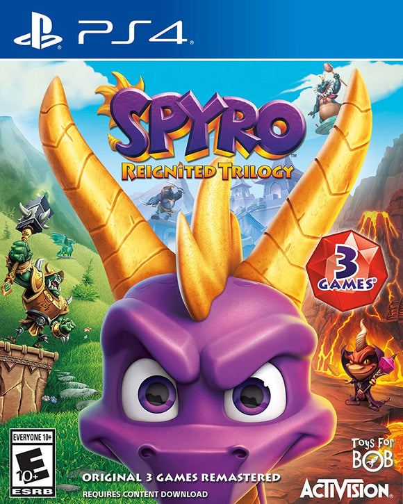 Spyro Reignited Trilogy - PlayStation 4 - Shop Video Games