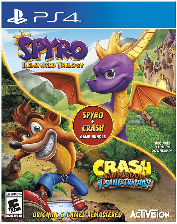 Spyro Crash Remastered Bundle - PlayStation 4 - Shop Video Games