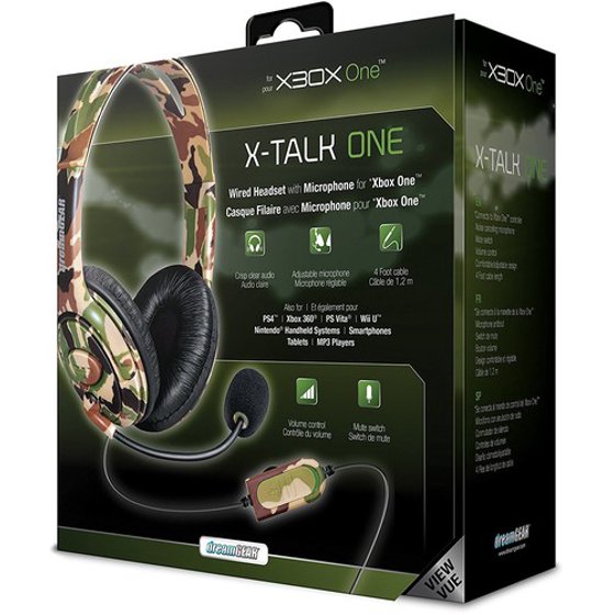 DreamGear X-Talk Wired Headset: Camo for Xbox One - Shop Video Games